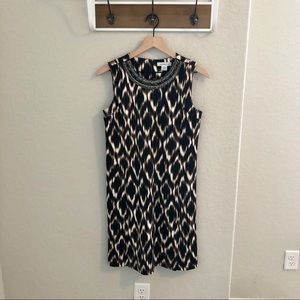 Liz Claiborne Aztec Print Shift Dress - Size S